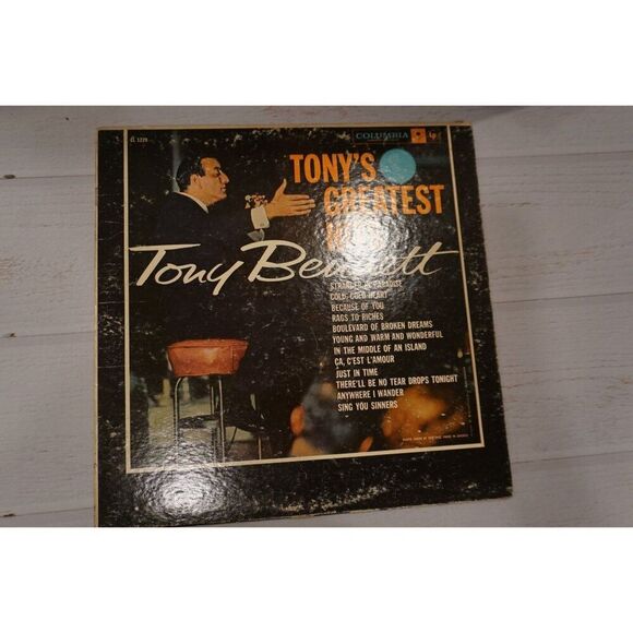 Tony Bennett - Tony's Greatest Hits Vinyl LP Record (Classic Jazz & Pop) - Picture 4 of 7